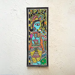 Madhuban . मधुबन ❁ Madhubani Painting - Krishna