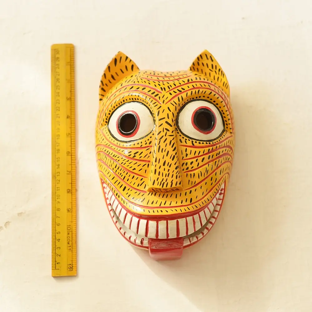 shop handmade wooden mask - 