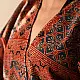 shop Reversible Ajrakh & Denim Red Jacket - Unisex