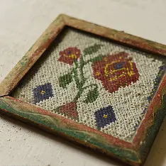 Prachin . प्राचीन | Handmade Bead Work ~ Antique Hanging Frame - Set of Two