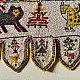 Gujrat Bead Work - Old & Antique Wall Hanging - Lion & Horse Motif