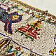 Gujrat Bead Work - Old & Antique Wall Hanging - Lion & Horse Motif