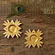 shop Brass Handmade T-Light Holder - Lotus 