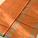 Handwoven cotton saree |orange  from Andhra Pradesh