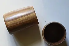 Wooden Cutlery ✼ Glasses (Set of Two)
