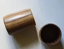 Wooden Cutlery ✼ Glasses (Set of Two)