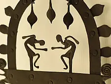 Ahou | Wrought Iron ~ Hanger