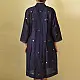 shop Jamdani - Handloom Cotton Dress  - Navy Blue