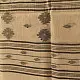 shop Handloom Soft Cotton Jamdani Off White Stole (Two Options)