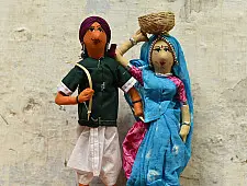 Gudiya - Jhabua Handmade Fabric Doll (Bhil) - E