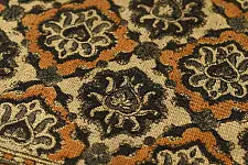 A finite infinity ❧ Kalamkari Natural Color Dhurrie ( 2 X 3 ) - D