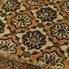 A finite infinity ❧ Kalamkari Natural Color Dhurrie ( 2 X 3 ) - D