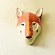 shop Handmade Wooden Hanging Mask - Rabbit