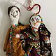 handcrafted kutchi cotton dhingli dolls featuring traditional colorful mirror work outfits