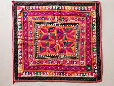 Treasure Trove ~ Rabari Embroidery - Kutchi Old Piece / chakda