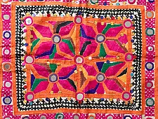 Treasure Trove ~ Rabari Embroidery - Kutchi Old Piece / chakda