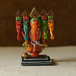 Wooden Toys | Panch Mukhi Ganesh