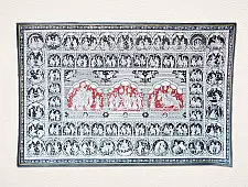 Chitra Katha . चित्र कथा | Pattachitra Traditional Painting ~ Krishna Story