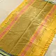 Shop Begampuri Cotton Yellow Saree With Woven Butta & Border