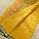 Shop Begampuri Cotton Yellow Saree With Woven Butta & Border