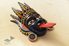 Handmade Wooden Mask ~ Kaali