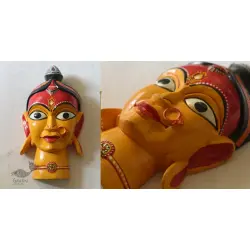 Handmade Wooden Mask ~ Durga