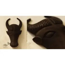 Handmade Wooden Mask ~ Nandi