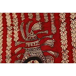 Sacred cloth of the Goddess- Nageshvari Maa ( 60" x 68")