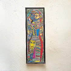 Madhuban . मधुबन ❁ Madhubani Painting - Ardhanarishvara