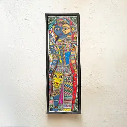Madhuban . मधुबन ❁ Madhubani Painting - Ardhanarishvara