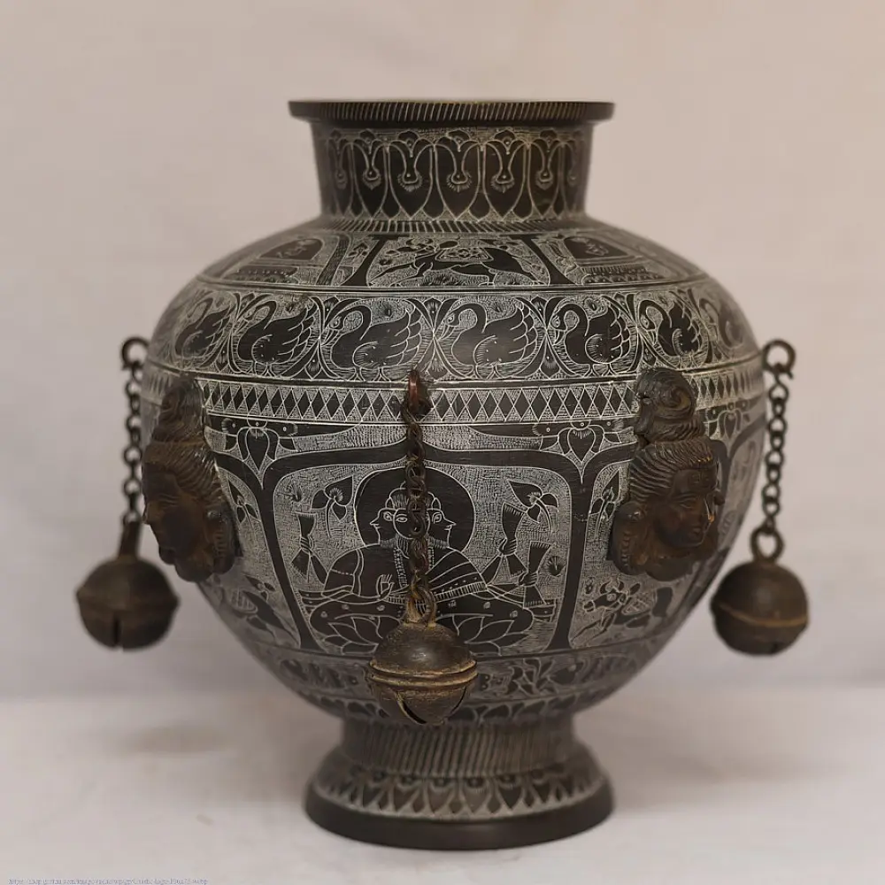 Shop Antique from Khajuraho Brass lota