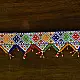shop handmade Glass Bead Door Toran Triangle Design