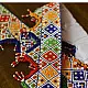 shop handmade Glass Bead Door Toran Triangle Design