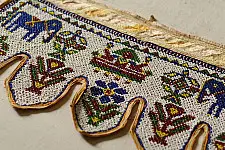 Prachin . प्राचीन | Handmade Bead Work ~ Old Hanging Ganesha Toran