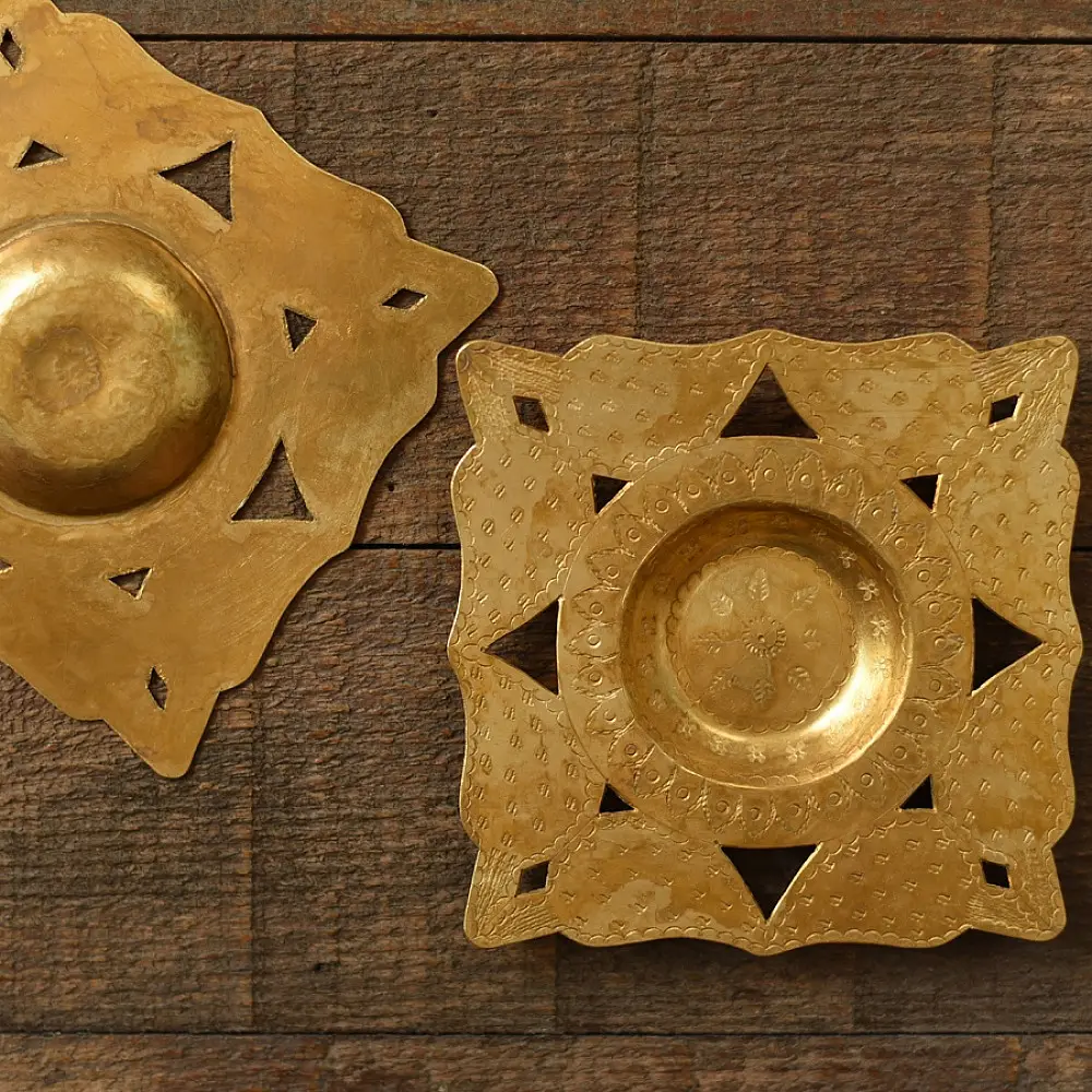 shop Brass Handcrafted  T-Light Holder