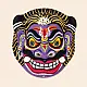 shop Handmade Paper Mache Chhau Mask - Asura