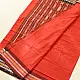 Cotton weaves ~ Ikat Saree Red