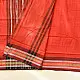 Cotton weaves ~ Ikat Saree Red