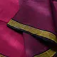 Handwoven cotton saree |Deep Violet  from Andhra Pradesh