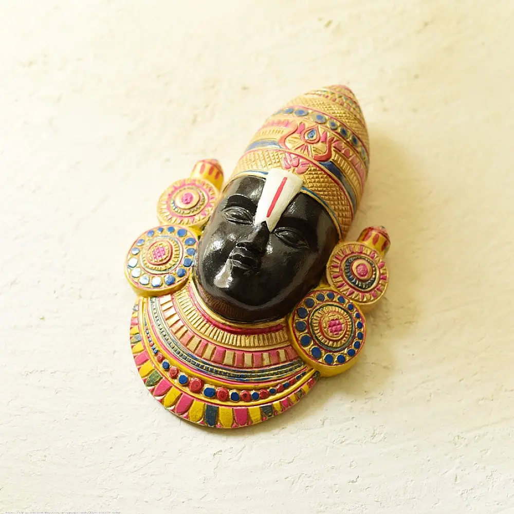 shop handmade wooden mask - Balaji