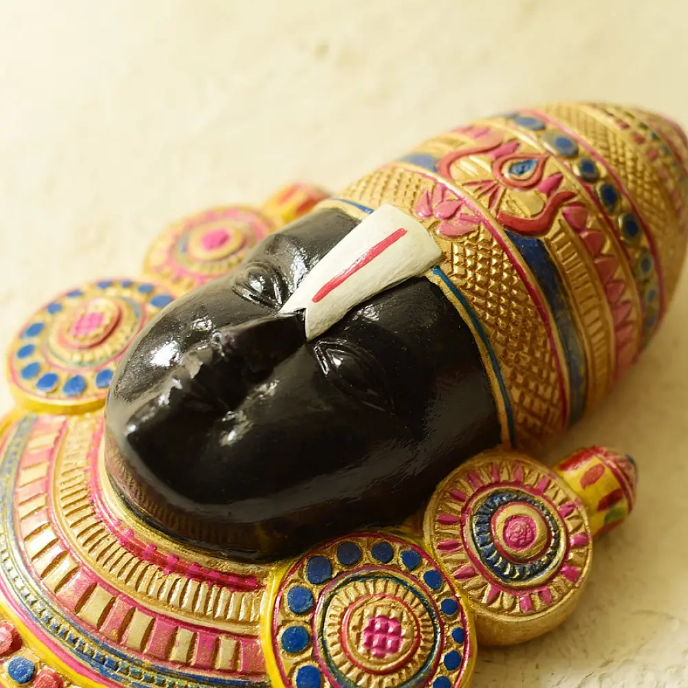 shop handmade wooden mask - Balaji