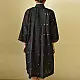 shop Jamdani Handloom Cotton Black Dress