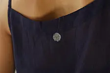 Itr . Jamdani Handloom Sleeveless Top | Dark Blue