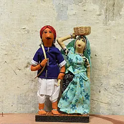 Gudiya - Jhabua Handmade Fabric Doll (Bhil) - F