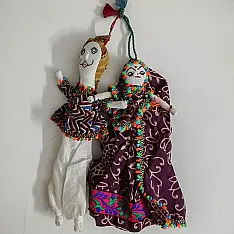 Dhingli | Cotton Handmade Kutchi Traditional Doll Set (Pair)