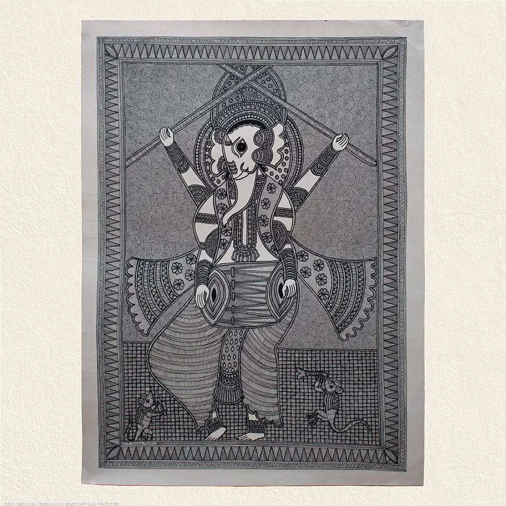 shop Madhubnai Painting- Ganesha