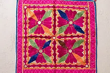 Treasure Trove ~ Rabari Embroidery - Wall Hanging Old Piece