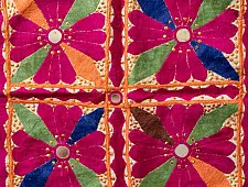Treasure Trove ~ Rabari Embroidery - Wall Hanging Old Piece