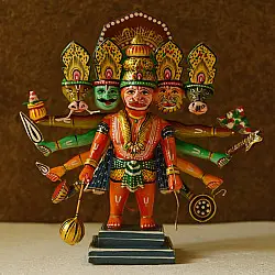 Wooden Toys | Panch Mukhi Hanuman