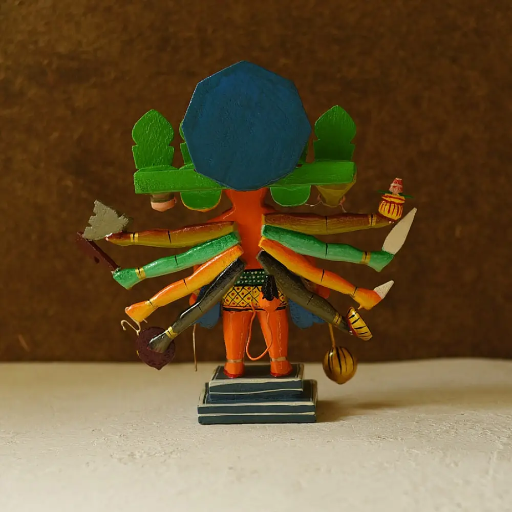 shop Handmade Wooden Panch Mukhi Hanuman